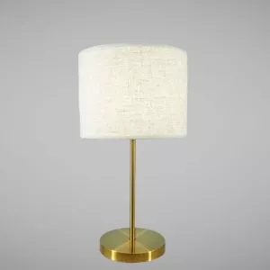 Đèn bàn hiện đại, thân kim loại si vàng đồng DB-372