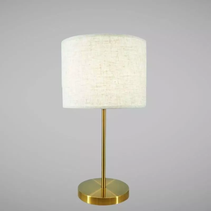 Đèn bàn hiện đại, thân kim loại si vàng đồng DB-372 - Hình ảnh 2