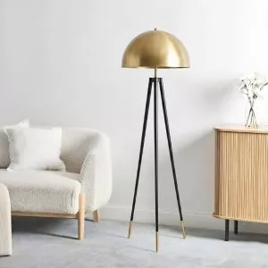 Đèn cây thiết kế 3 chân chao sắt DC-649