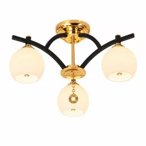 Đèn chùm hiện đại, thiết kế chao thủy tinh thanh lịch DC-2106
