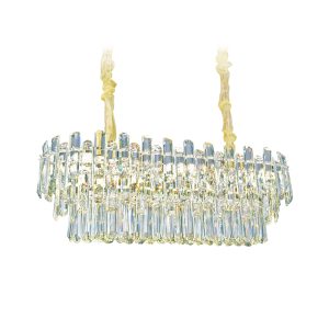 Đèn chùm phale, thiết kế thả ngang, thẻ phale K9 cao cấp DC-1051