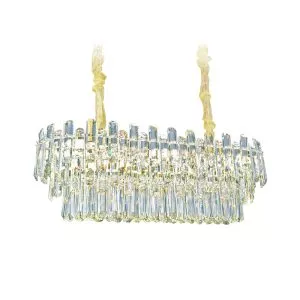 Đèn chùm phale, thiết kế thả ngang, thẻ phale K9 cao cấp DC-1051