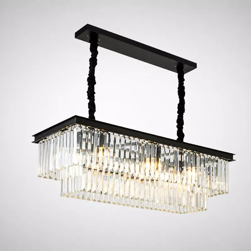 Đèn chùm phale, thiết kế thả ngang, thẻ phale trắng DC-1033 - Hình ảnh 2