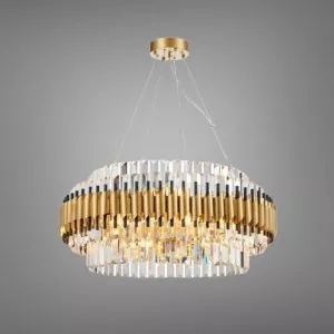 Đèn chùm phòng khách-bàn ăn hiện đại, Phale phối kim loại cao cấp DC-120