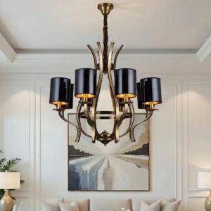 Đèn chùm phòng khách-bàn ăn phong cách Vintage DC-2019