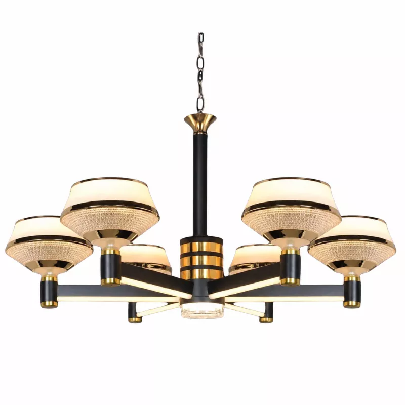 Đèn gắn trần phòng khách-bàn ăn, kiểu Bắc Âu, Led hiện đại DC-2037 - Hình ảnh 4