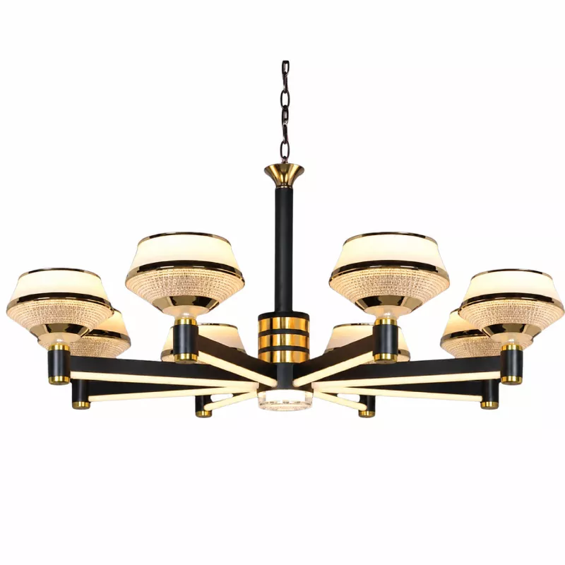 Đèn gắn trần phòng khách-bàn ăn, kiểu Bắc Âu, Led hiện đại DC-2037 - Hình ảnh 5