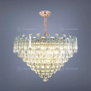 Đèn chùm phale, thiết kế kiểu tròn, thẻ phale K9 cao cấp DC-1052