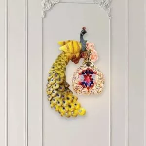 Đèn gắn tường cổ điển, thiết kế hình con công VCD-417