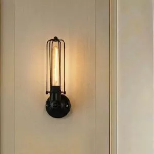 Đèn gắn tường decor giá rẻ thiết kế lồng sắt VDC-511