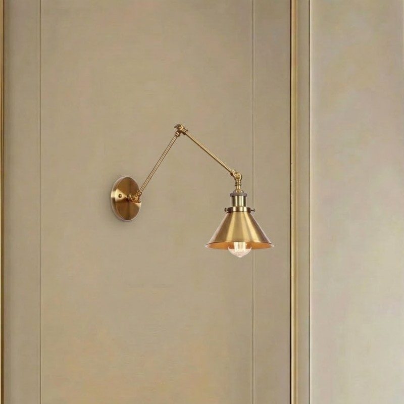 Đèn gắn tường decor, kim loại thiết kế hình chân nhện VDC-605