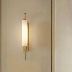 Đèn gắn tường Decor, ống thủy tinh phối kim loại nghệ thuật VDC-612