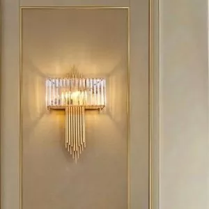 Đèn gắn tường Decor, Phale thẻ phối khung kim loại nghệ thuật VDC-617