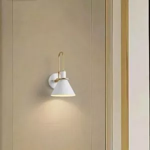 Đèn gắn tường decor, thiết kế chụp sắt cụp hiện đại VDC-522