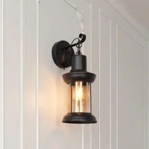 Đèn gắn tường giả cổ, thiết kế kiểu đèn bão VDC-666