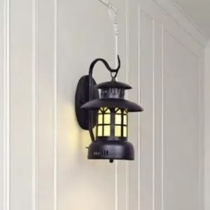 Đèn gắn tường giả cổ, thiết kế kiểu đèn bão VDC-668