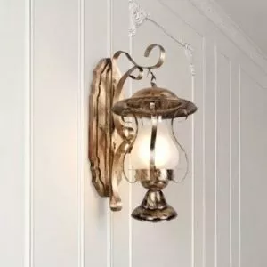 Đèn gắn tường giả cổ, thiết kế kiểu đèn măng sông VDC-671