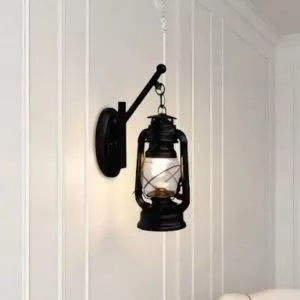 Đèn gắn tường giả cổ, thiết kế kiểu đèn măng sông VDC-672