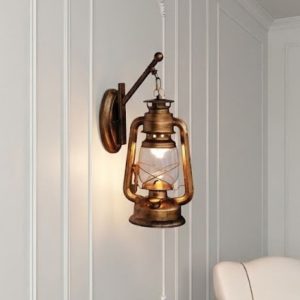 Đèn gắn tường giả cổ, thiết kế kiểu đèn măng sông VDC-672