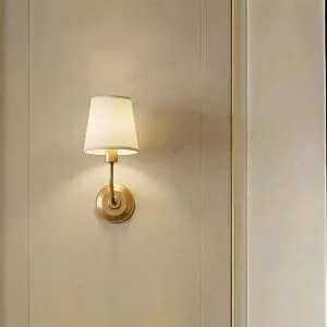 Đèn gắn tường nghệ thuật, khung kim loại thiết kế, phối chao vải VDC-628