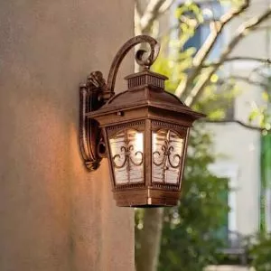 Đèn gắn tường ngoài trời cao cấp, thiết kế cổ điển VNT-526