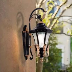 Đèn gắn tường ngoài trời cao cấp, thiết kế cổ điển VNT-532