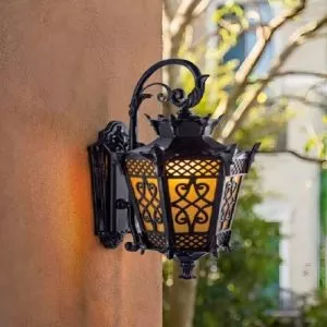 Đèn gắn tường ngoài trời cao cấp, thiết kế cổ điển VNT-537