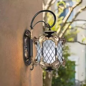 Đèn gắn tường ngoài trời, thiết kế cổ điển VNT-577