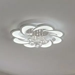 Đèn ốp trần hiện đại, thiết kế bông hoa nghệ thuật OT-016