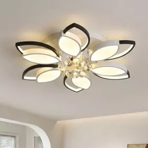 Đèn ốp trần hiện đại, thiết kế bông hoa, phối phale nghệ thuật OT-068