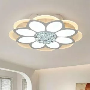 Đèn ốp trần hiện đại, thiết kế bông hoa, phối phale nghệ thuật OT-090
