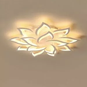 Đèn ốp trần hiện đại, thiết kế hình bông hoa OT-037