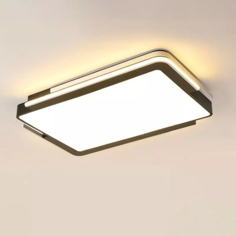 Đèn ốp trần hình chữ nhật mika hiện đại OT-012 - Hình ảnh 3