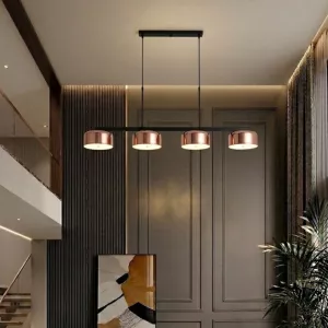 Đèn Thả Ngang Phong Cách Bắc Âu, màu Vàng Hồng TDC-122