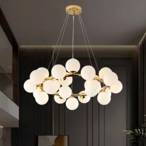 Đèn Thả Nordic Vòng Tròn 25 bóng TDC-215