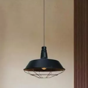 Đèn thả chụp lồng sắt phong cách Retro TDC-35