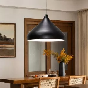 Đèn thả chụp sắt giá rẻ – hình củ tỏi TDC-01