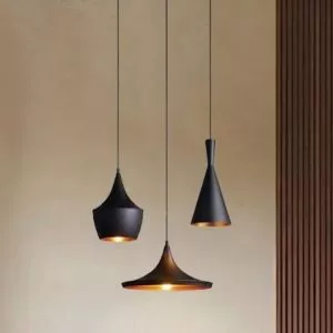 Đèn thả chụp sắt hình nón giá rẻ TDC-09