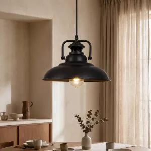 Đèn thả chụp sắt phong cách Retro giá rẻ TDC-07