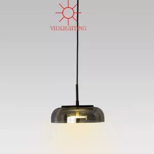 Đèn thả decor – Chao thủy tinh màu, ánh sáng led hiện đại TDC-179