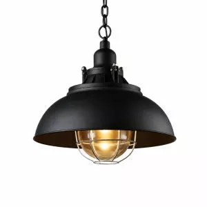 Đèn thả decor – chụp kim loại, lồng sắt, phong cách cơ khí TDC-250