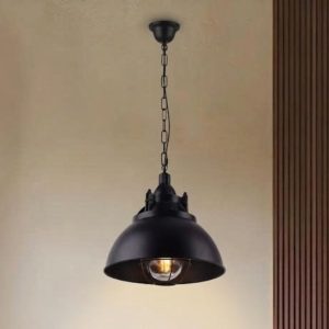 Đèn thả decor – chụp kim loại, lồng sắt, phong cách cơ khí TDC-250