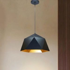 Đèn thả decor – chụp sắt lồng vàng nghệ thuật TDC-175