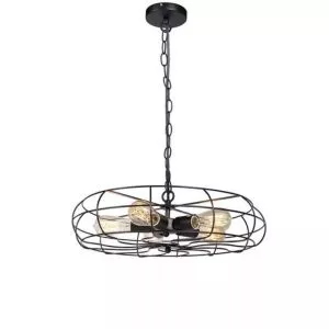 Đèn thả decor – khung kim loại thiết kế hình quạt sáng tạo TDC-78