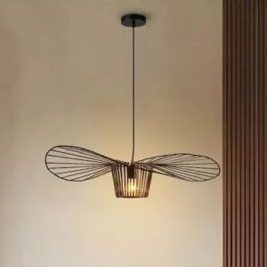 Đèn thả decor – khung sắt hình nón nghệ thuật TDC-90