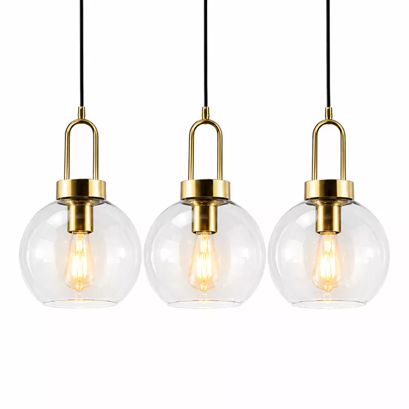 Đèn thả decor - quả cầu thủy tinh thiết kế TDC-703 - Hình ảnh 4