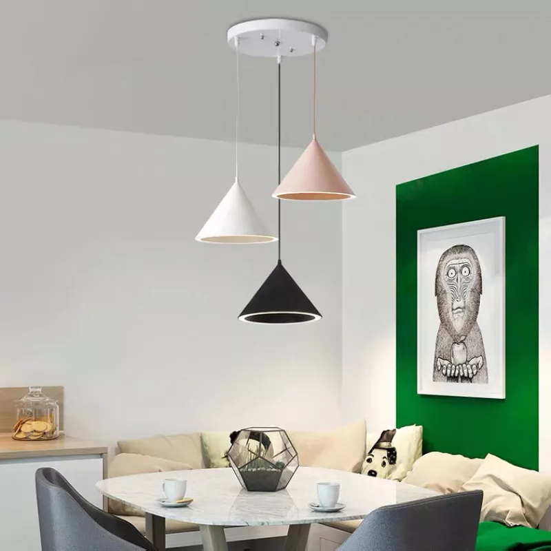 Đèn thả decor - thiết kế dạng nón, led hiện đại TDC-1190 - Hình ảnh 10
