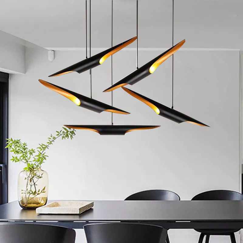 Đèn thả decor - thiết kế hình ống trúc TDC-66