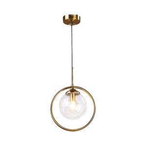 Đèn thả decor – thiết kế khung kim loại phối chao tinh nghệ thuật TDC-86
