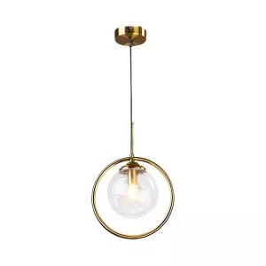 Đèn thả decor – thiết kế khung kim loại phối chao tinh nghệ thuật TDC-86